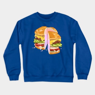 Hamburger Cake Crewneck Sweatshirt